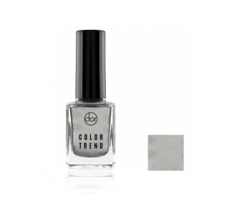 DOR COLOR TREND Lak na nechty 300 strieborný metalický 11 ml