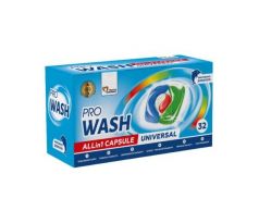 Pro Wash Univerzálne kapsule na pranie Allin1 32 PD