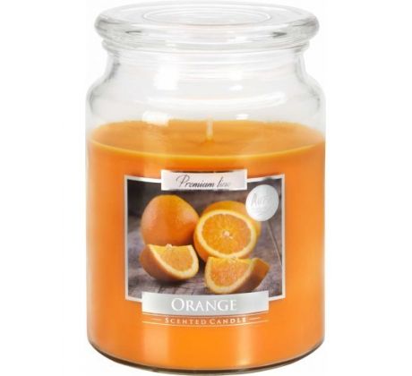 Aura Pomaranč vonná sviečka v skle 500g
