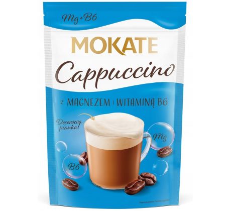 Mokate Cappuccino s magnéziom a vitamínom B6 110g