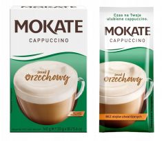 Mokate Cappuccino Lieskový oriešok 8 x 20g