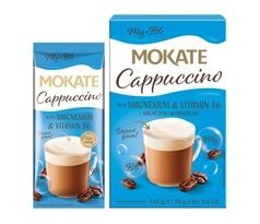 Mokate Cappuccino s magnéziom a vitamínom B6 8 x 20g