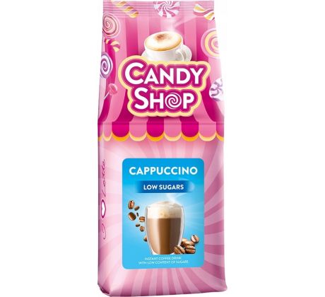 Mokate Candy Shop Cappuccino so zníženým obsahom cukru 500g