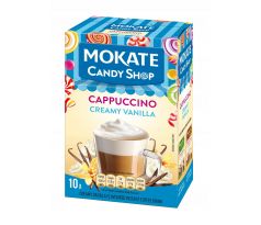 Mokate Candy Shop Cappuccino Krémová vanilka 10 x 22g