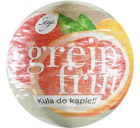 Seyo Grapefruit šumivá guľa do kúpeľa 100g