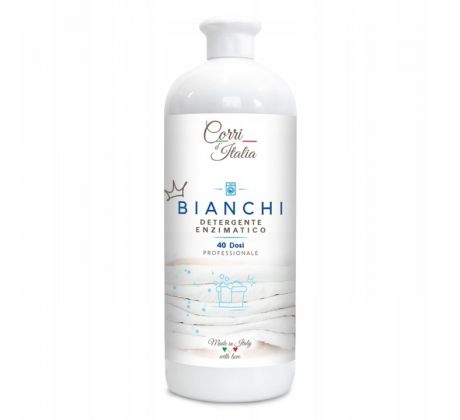 Corri d'Italia Bianchi Gél na pranie bielej bielizne 1l 40 PD