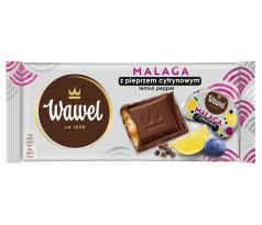 Wawel Horká čokoláda Malaga s citrónovým korením 92g
