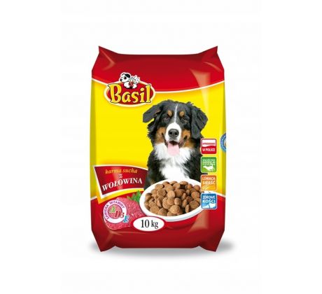 Basil suché krmivo s hovädzím mäsom pre dospelých psov 10kg