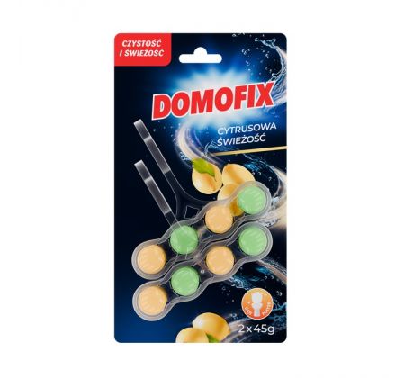 Domofix WC blok Citrusová sviežosť 2 x 45g