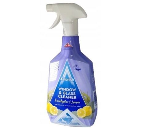 Astonish Prostriedok na čistenie okien a skla Eucalyptus & Lemon 750 ml