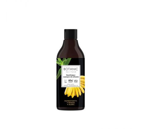 Botanic Hydratačný šampón na vlasy Banán Aloe 500 ml
