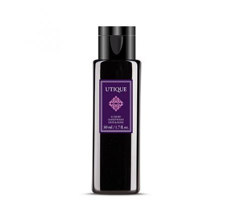 UTIQUE Luxusné tekuté mydlo Oud & Ruža 50 ml