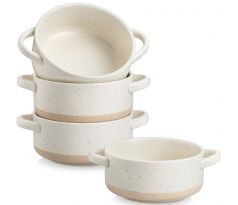 SABINE misky z keramiky 900ml 4ks