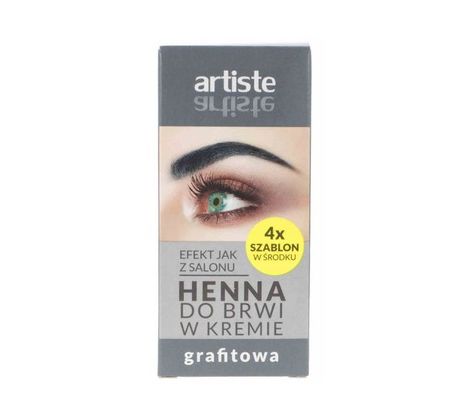 Artiste Henna farba na obočie sivá 9g 
