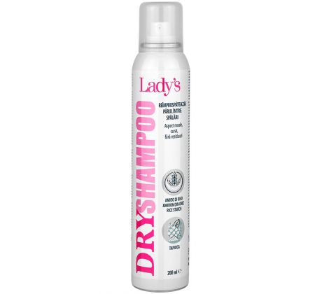 Lady's Suchý šampón na všetky typy vlasov 200 ml