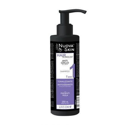 Nuova Skin Šampón proti žltým tónom 250 ml
