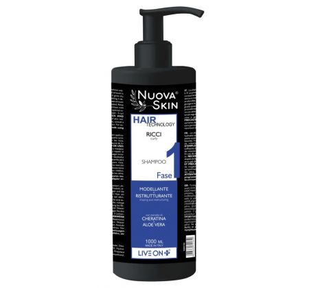 Nuova Skin Šampón na kučeravé vlasy 1000 ml
