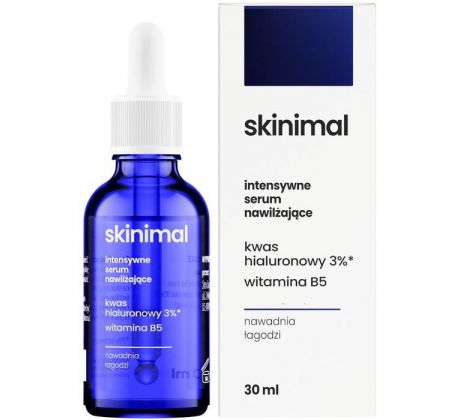 Skinimal Intenzívne hydratačné pleťové sérum s vitamínon B5 a kyselinou hyalurónovou 30 ml