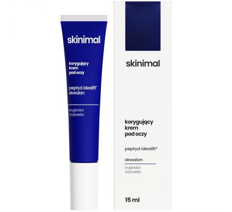 Skinimal Korekčný očný krém s peptidom Idealift a skvalánom 15 ml