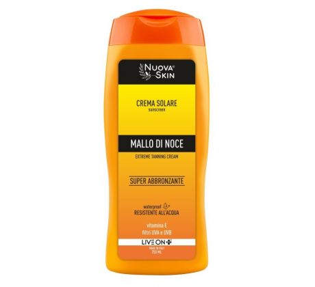 Nuova Skin Super opaľovací krém pre intenzívne opálenie 250 ml