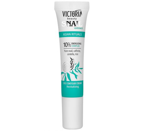 Victoria Beauty Asian Rituals Revitalizačný krém na očné okolie so slimačím slizom 15 ml