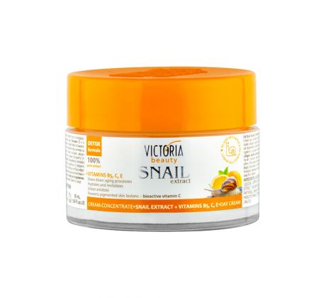 Victoria Beauty Denný pleťový krém so slimačím slizom a vitamínmi B5, C a E 50 ml