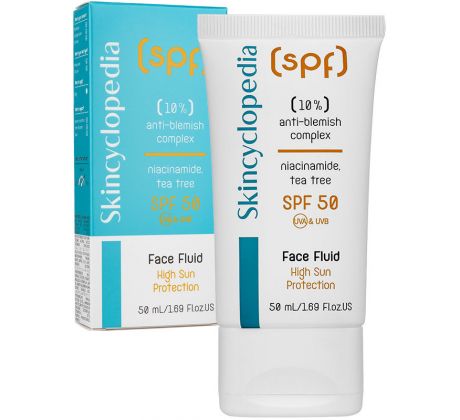 Skincyclopedia Opaľovací krém na tvár s anti-pigmentačným komplexom SPF50 50 ml