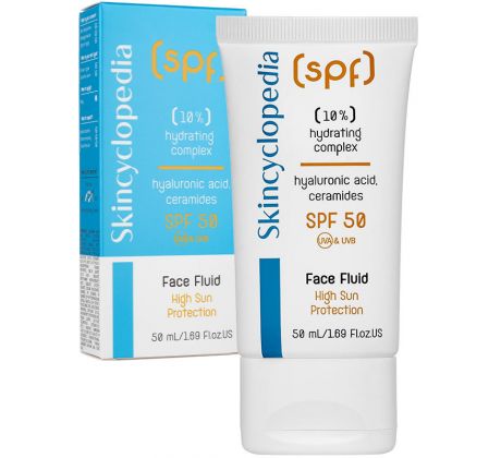 Skincyclopedia Opaľovací krém na tvár s hydratačným komplexom SPF50 50 ml