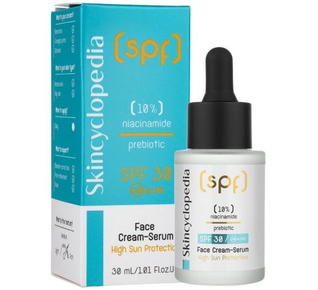 Skincyclopedia Pleťový krém-sérum proti nedokonalostiam pleti s ochranou SPF30 30 ml