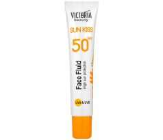 Victoria Beauty Sun Kiss Opaľovací fluid na tvár s vysokou ochranou SPF50 40 ml