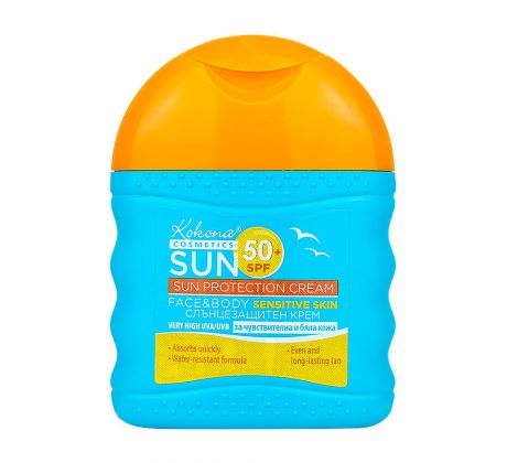 Kokona Ochranný opaľovací krém na telo a tvár SPF50 75 ml