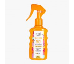 Victoria Beauty Sun Kiss Opaľovacie telové mlieko v spreji SPF50 200 ml