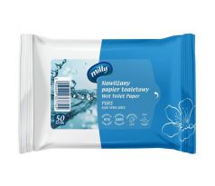 MIlly Vlhčený toaletný papier Pure 50ks