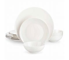 JERA 12 dielna jedálenská sada kostný porcelán