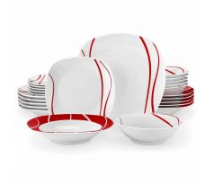 FELISA 24-dielna jedálenská sada z porcelánu
