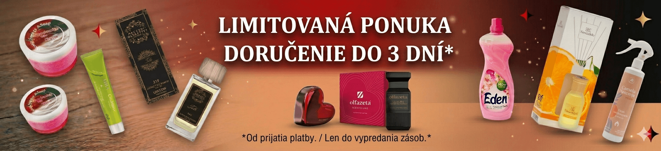 Limitovaná ponuka - doručenie do 3 dní