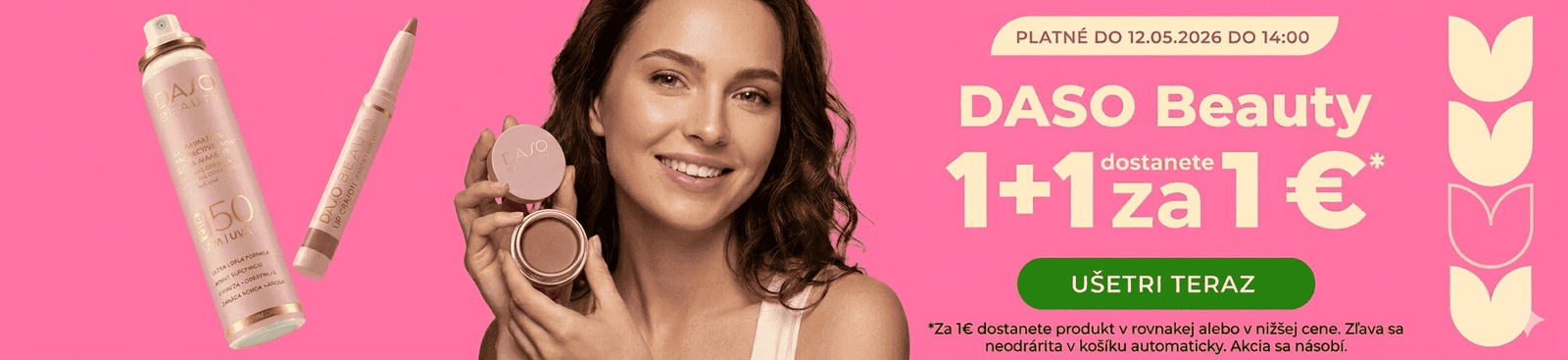 Daso Beauty 1+1 za 1 €