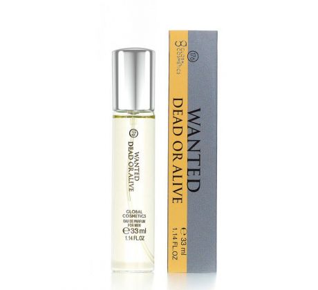 Global Cosmetics 176 WANTED DEAD OR ALIVE parfumovaná voda pánska 33 ml