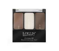 Lollis Eyebrow Professional Set Sada na úpravu obočia 01 Light 5g
