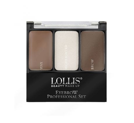 Lollis Eyebrow Professional Set Sada na úpravu obočia 01 Light 5g