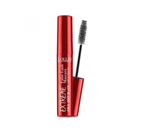 Lollis Extreme False Lash Mascara Curl & Deep Black 7 ml