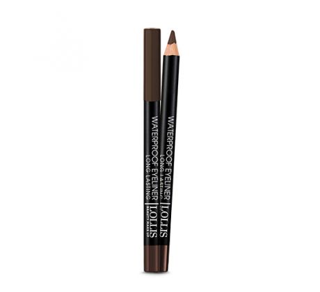 Lollis Waterproof Eyeliner Pencil Vodeodolná ceruzka na oči 103 Warm Brown 1,4g