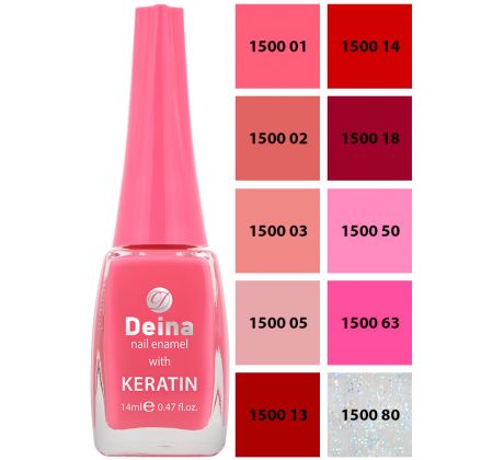 Deina Lak na nechty s keratínom 01 12ml