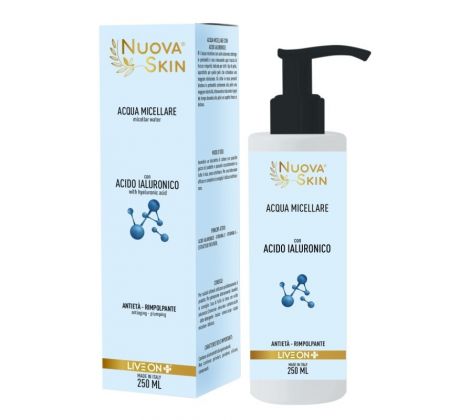 Nuova Skin Micelárna voda s kyselinou hyalurónovou 250 ml