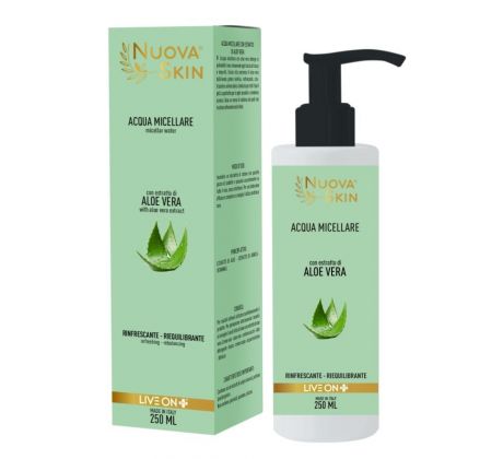 Nuova Skin Micelárna voda s aloe vera 250 ml