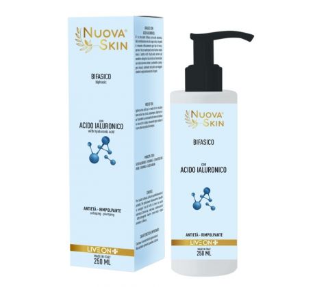 Nuova Skin Dvojfázový odličovač s kyselinou hyalurónovou 250 ml