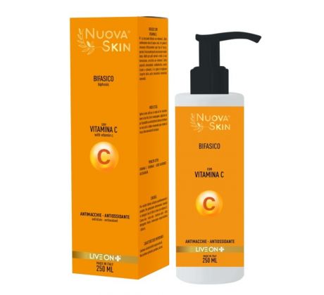 Nuova Skin Dvojfázový odličovač s vitamínom C 250 ml