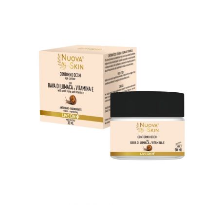 Nuova Skin Krém na očné okolie so slimačím slizom a vitamínom E 30 ml