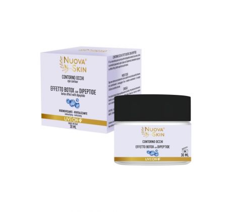 Nuova Skin Krém na očné okolie s efektom botoxu a dipeptidmi 30 ml