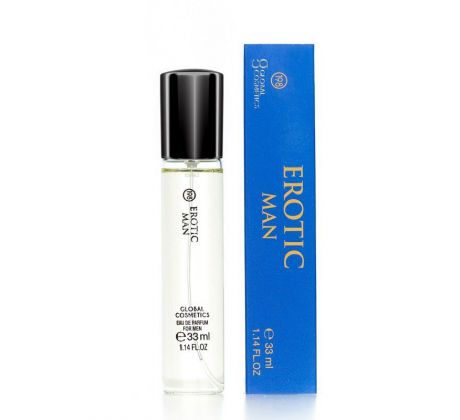 Global Cosmetics 198 EROTIC MAN parfumovaná voda pánska 33 ml